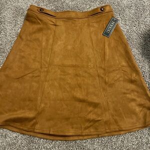 NYC Women's Brown A-Line Skirt